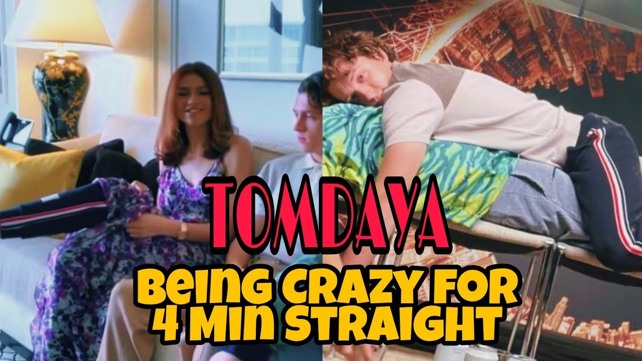 Tom Holland and Zendaya being Crazy for 4 min Straight [Tomdaya] #tomholland #spidermanmilesmorales