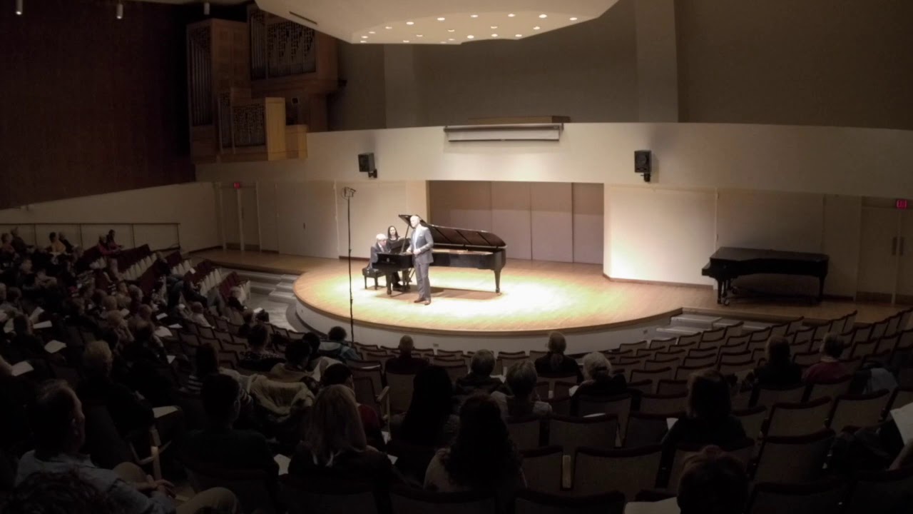 Benedetto sia 'l giorno - F. Liszt   Colin Ainsworth, Tenor