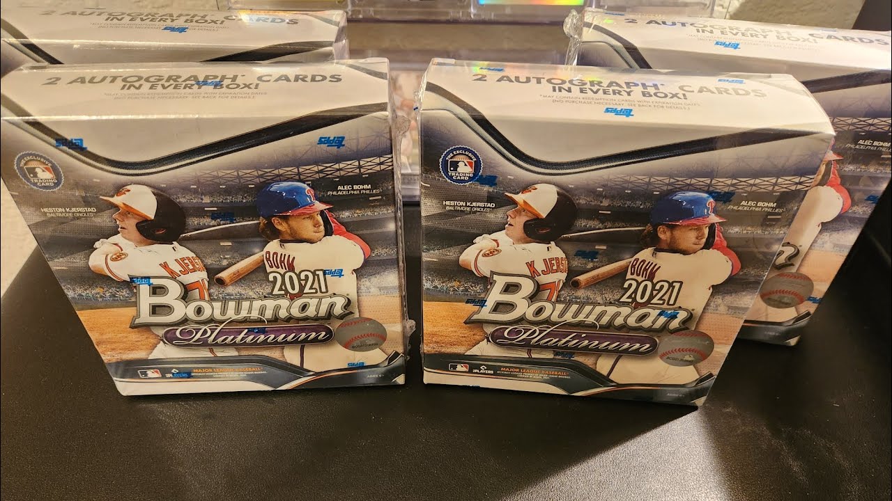 2021 Bowman Platinum Hobby Opening