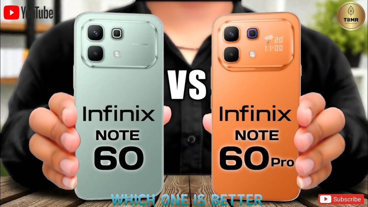 Infinix Note 60 Vs Infinix Note 60 Pro II Full Comparison ⚡ Which One Is Better?!