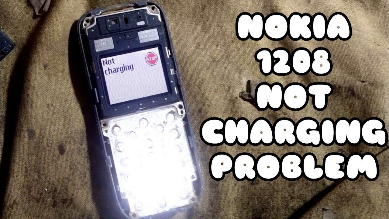 Nokia 1208 | Not Charging Problem | Muzammal Tech | 2022