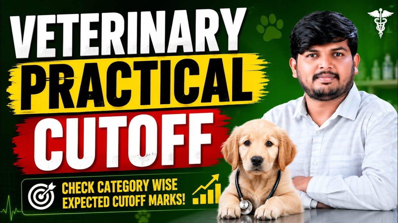 Veterinary Cutoff Expected  - Kcet Practical 2026