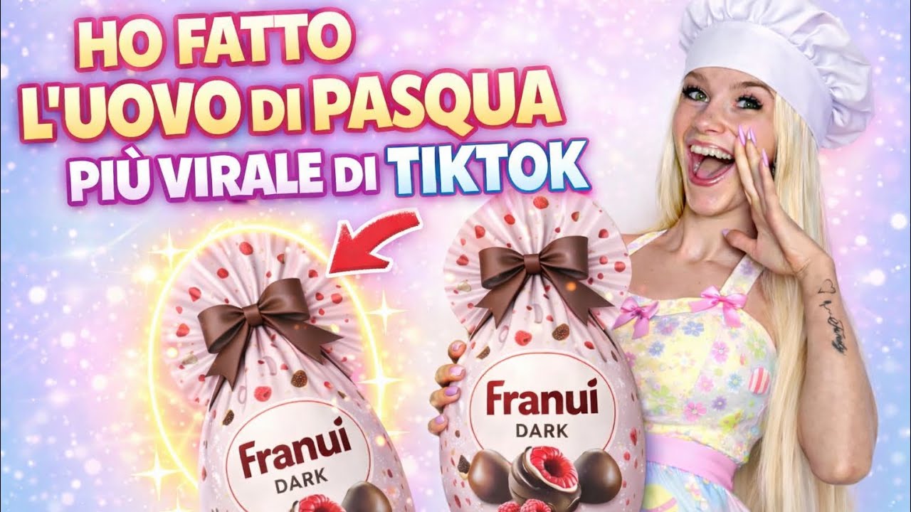 Creo l’UOVO DI PASQUA ai FRANUÌ virali di TikTok! 😱|MAYA PURAVIDA|