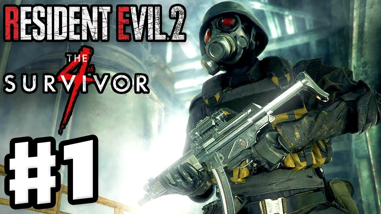 Resident Evil 2 Remake - Gameplay Walkthrough Part 1 - 4th Survivor! Hunk and Tofu!