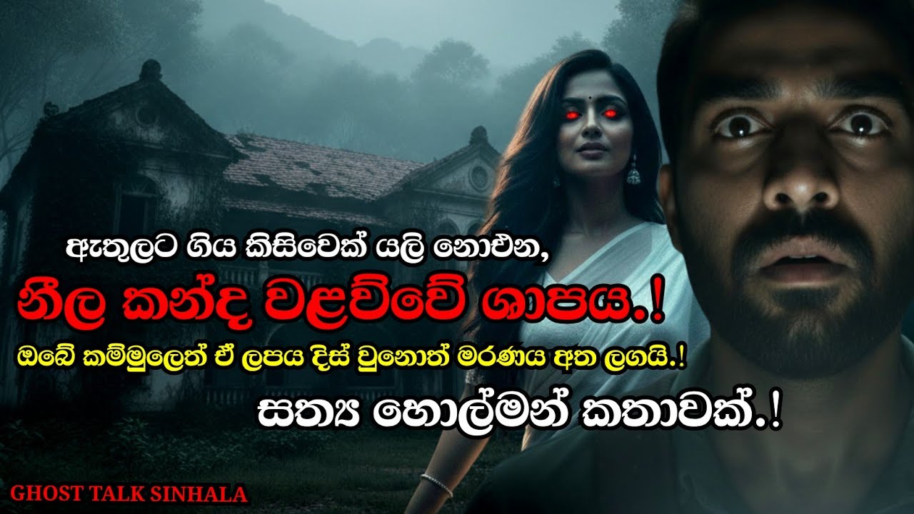 ගියවුන් යලි ආවේ නෑ... 💀 රුධිරයෙන් ලියැවුණු ශාපය!/ Ghost Story / Ghost Talk Sinhala