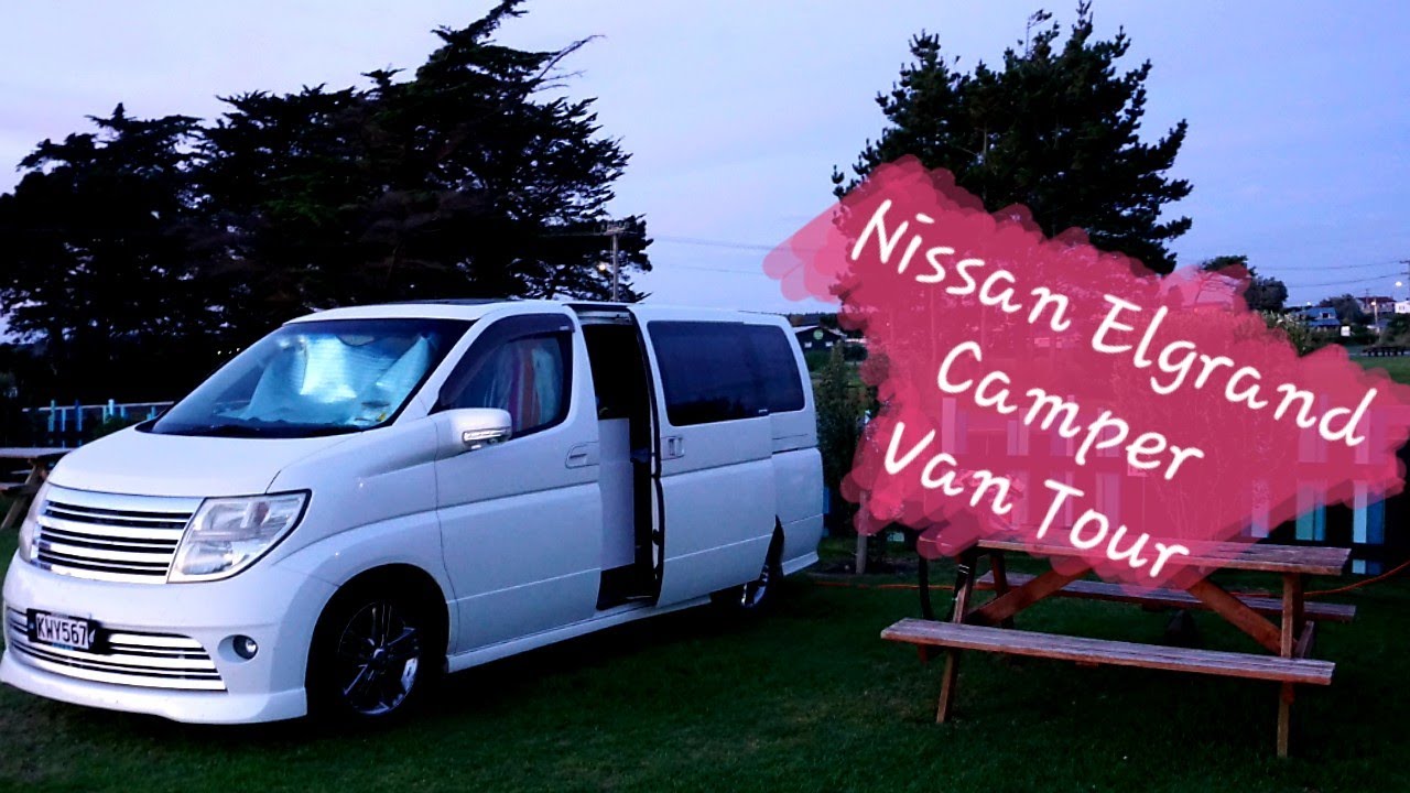 Nissan Elgrand Camper Van Tour | VAN LIFE