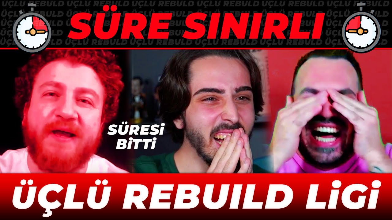 FIFA 23 SÜRE SINIRLI ÜÇLÜ REBUILD // SANİYE SINIRIMIZ VAR!  @OnurOnline @UKarakullukcu