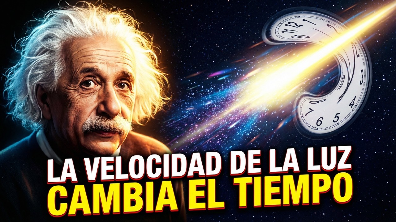 ¿Por Qué el TIEMPO se RALENTIZA Cerca de la Velocidad de la Luz? | Relatividad Especial