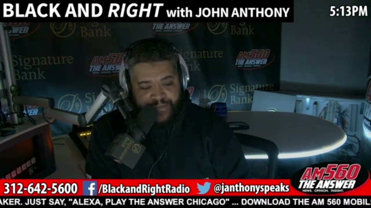 Walter Adamczyk EXPOSES Alexi Giannoulias on AM 560’s Black and Right | IL Secretary of State Race