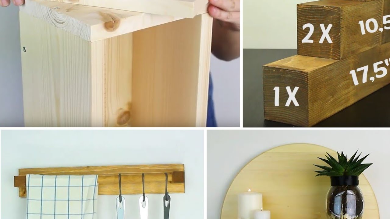10 Furniture And Accessories made from Scrap Wood Pieces