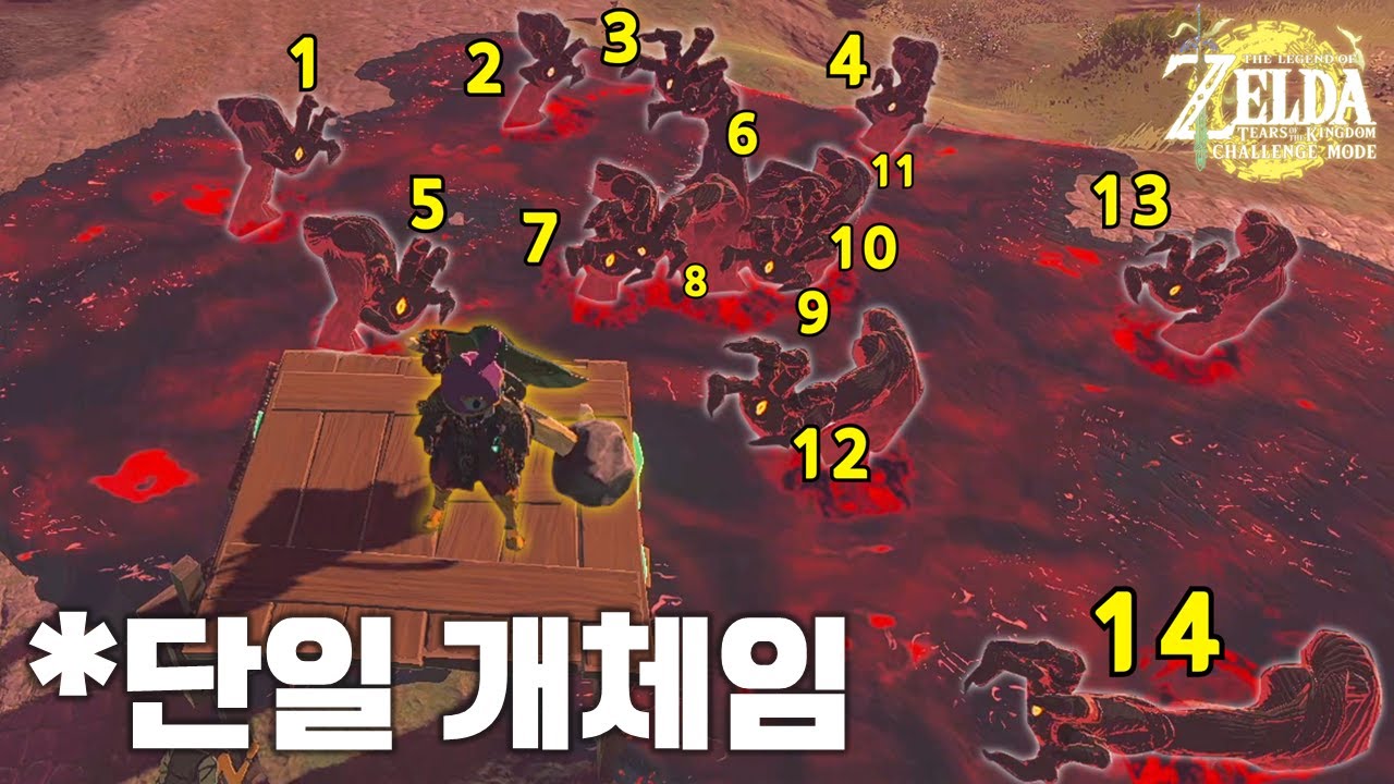 [젤다 왕눈:챌린지 모드]#1 이 모드를 하려는 자, 모든 희망을 버려라