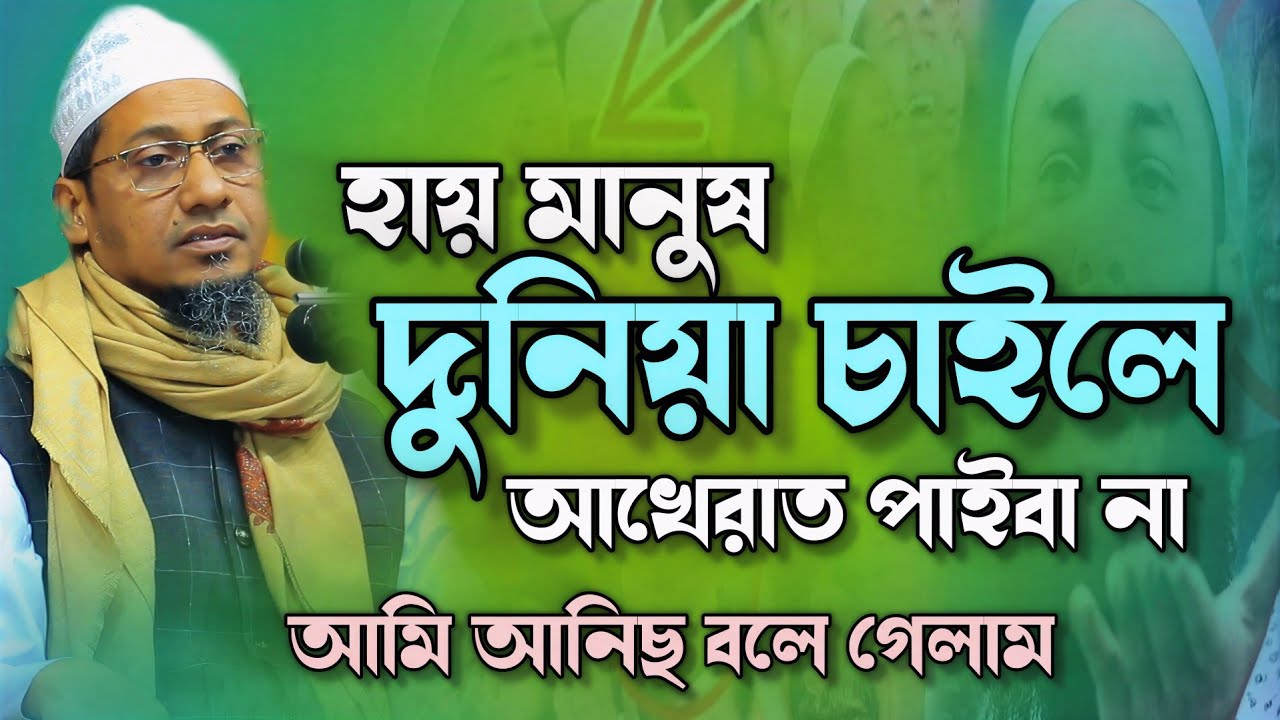 আনিসুর রহমান আশরাফী ওয়াজ।। দুনিয়া চাইলে আখেরাত পাইবা না। Maulana Anisur Rahman Ashrafi Waz। New Waz
