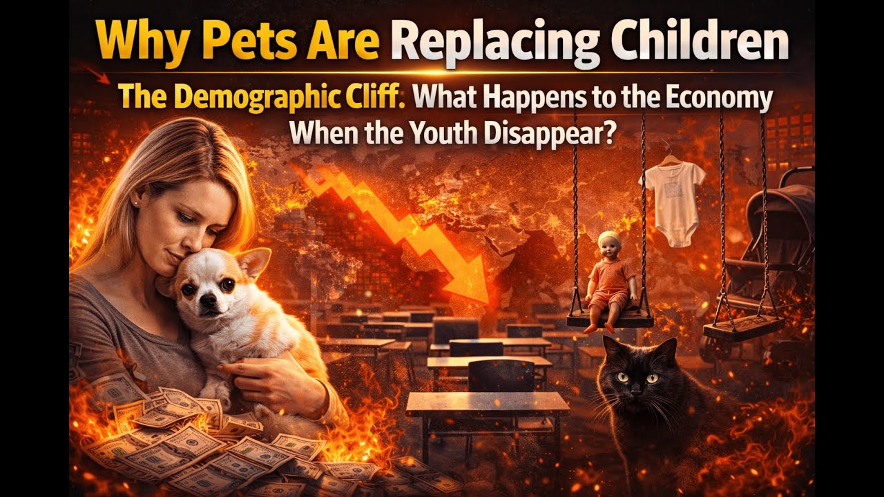 Why Pets Are Replacing Children The Demographic Cliff:  the Economy When the Youth Disappear?