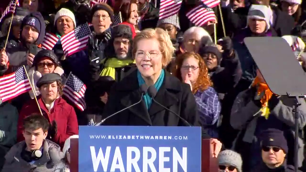 WATCH: U.S. Sen. Elizabeth Warren officially announces 2020 presidential bid