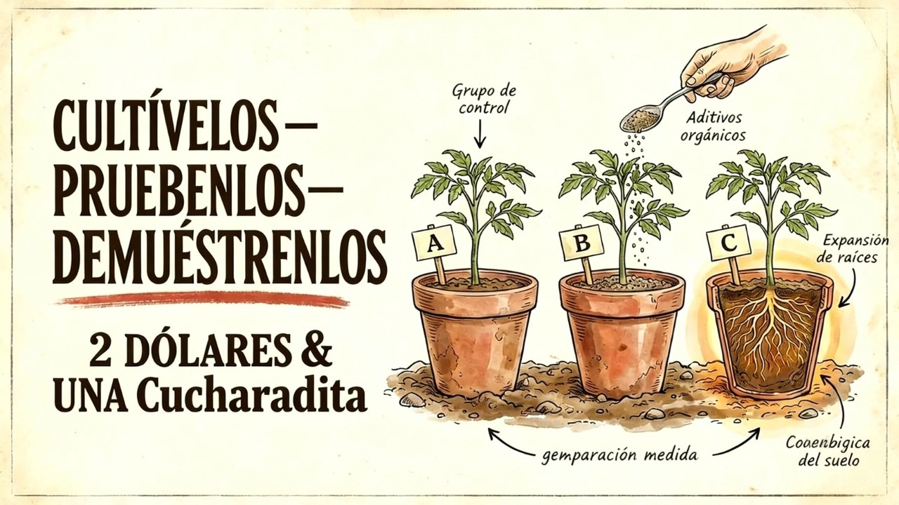 La mezcla de tierra “prohibida” de 2$: crece 8× más rápido — ¿por qué la enterró la Gran Agricultura
