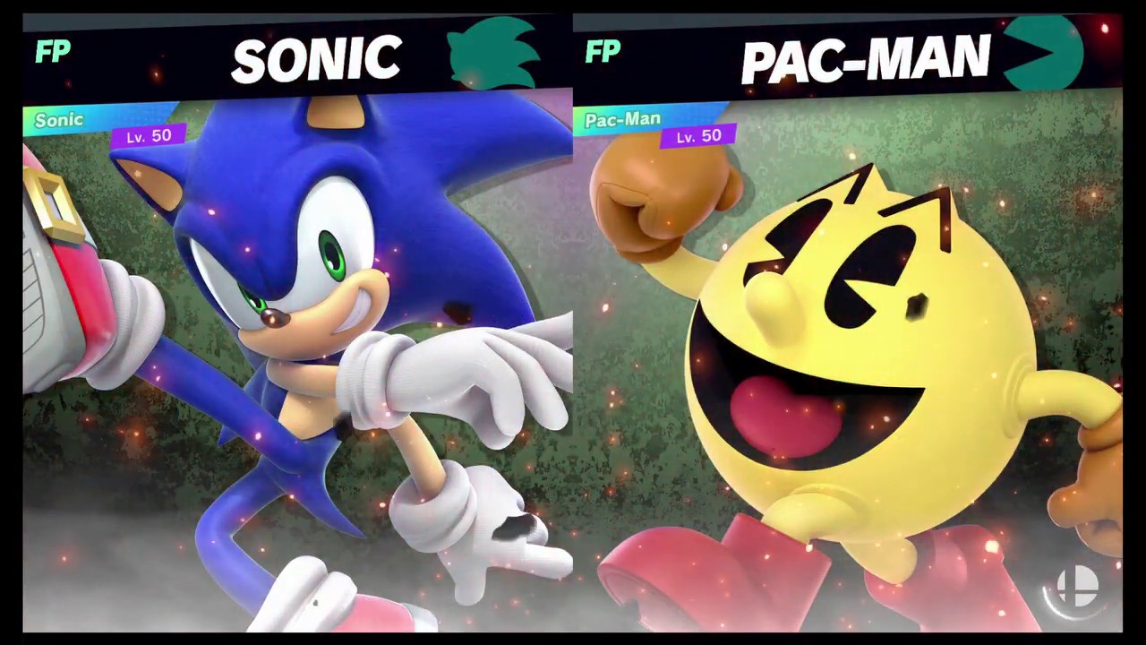 Super Smash Bros Ultimate Amiibo Fights   Request #6921 Sonic vs Pac Man