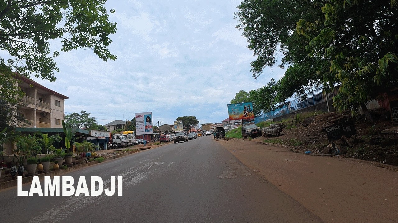 Guinée –Conakry  en moto de Cobaya vers Kipe