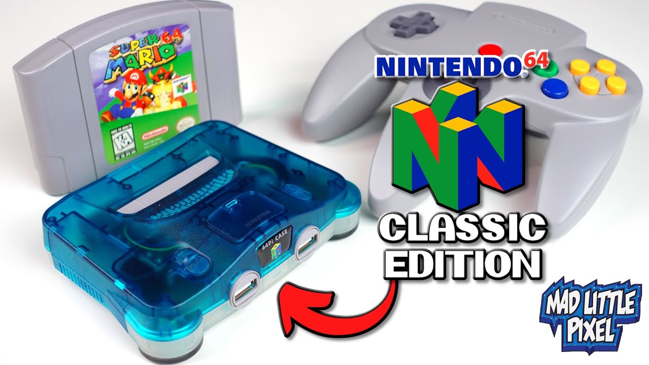 Наконец-то! Классическое издание N64 с 60 встроенными играми! Nintendo будет в восторге!