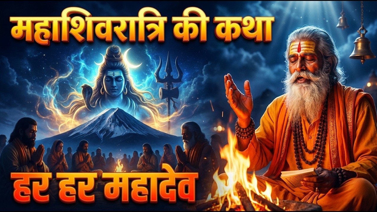 महाशिवरात्रि की कथा | Mahashivratri Special | Shiv Vivah Katha | Om Namah Shivaya | हर हर महादेव