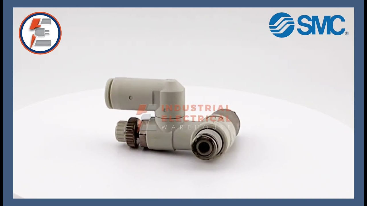 SMC Speed Controller ASP330F-01-06S | One-Touch Fitting Flow Control Valve
