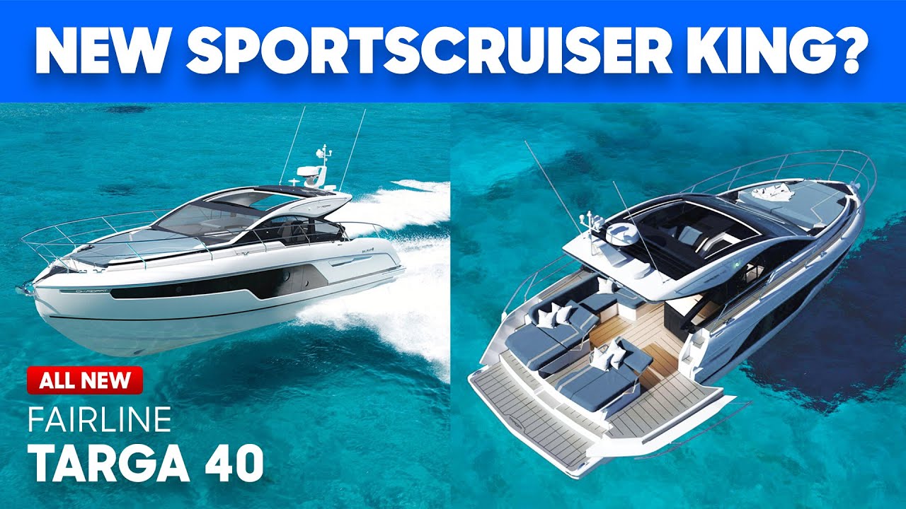 All-New Fairline Targa 40 💎 Full Onboard Tour & Walk Around