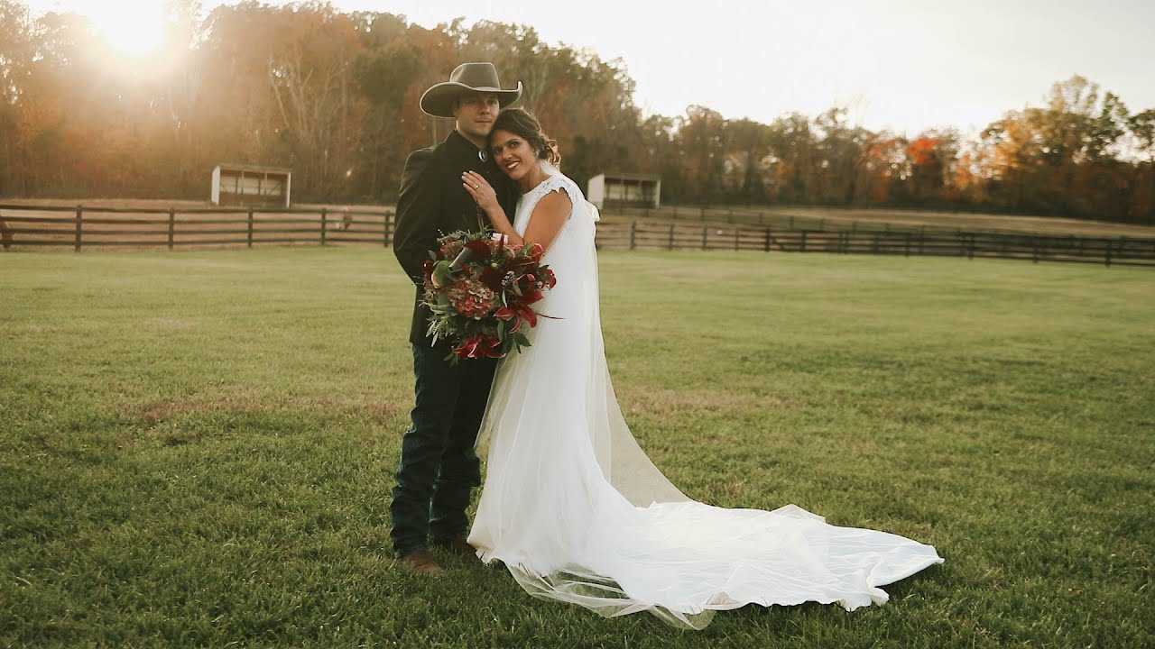 Beautiful Farm Wedding // Bradley + Skye