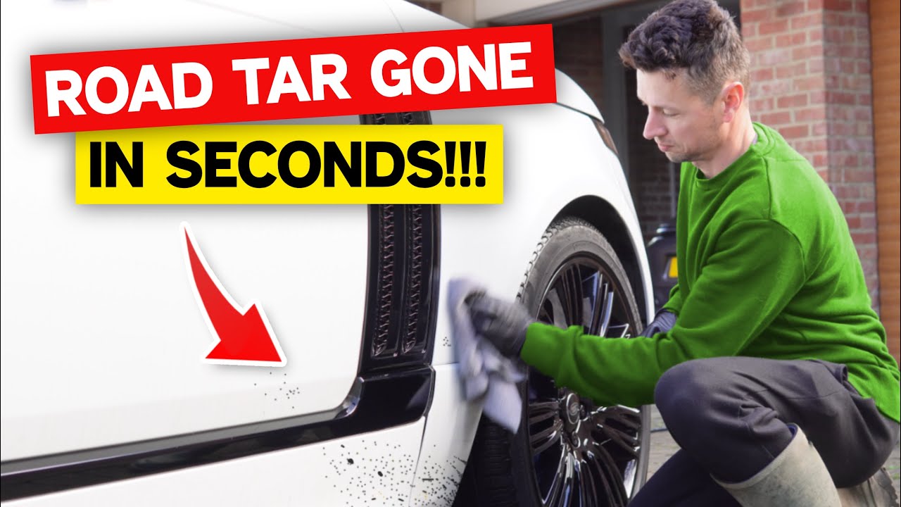 The Safest & Easiest Way to remove Road Tar from your Car!