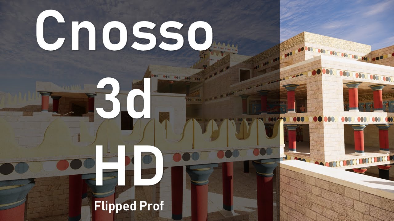 Le spettacolari immagini di Cnosso 3d in HD