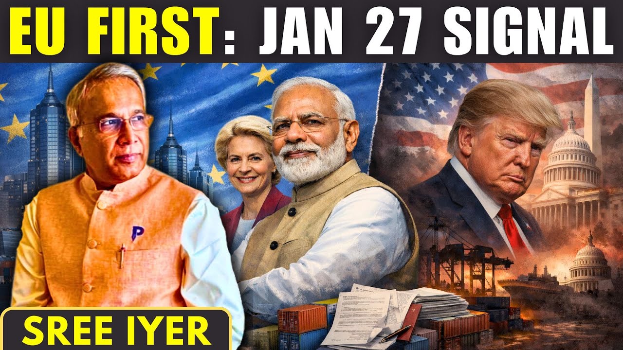 India about to sign FTA with EU on Jan 27 - is this a slap in the face of US?
