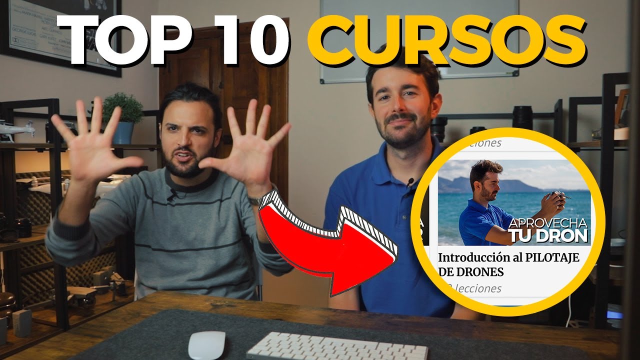 Los 10 Mejores cursos de Droneando