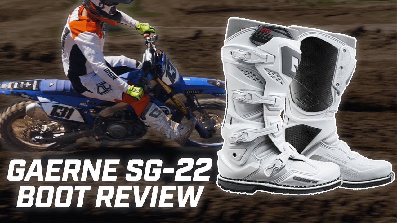 Gaerne SG-22 Motocross Boots | Ride Review