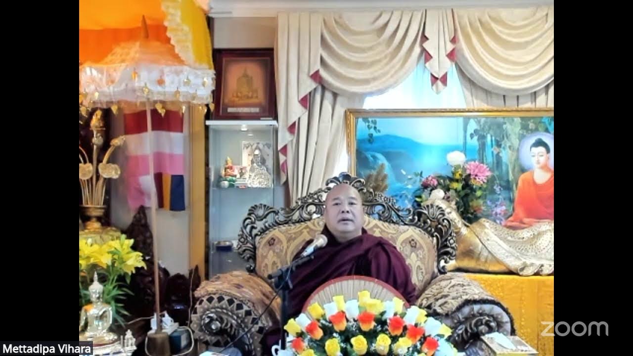 ဝိပဿနာတရားပွဲ  - မေတ္တာဒီပဆရာတော် ဒေါက်တာ အရှင်ဇနိတ