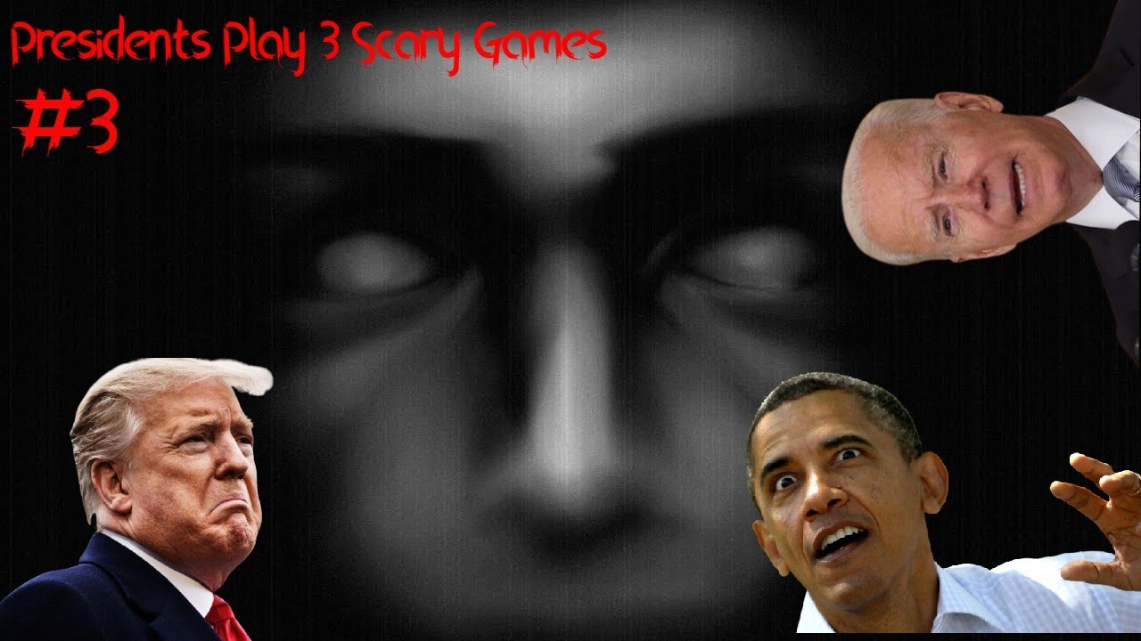 CAN YOU SEE ME!? | Presidents Play 3 Scary Games #3