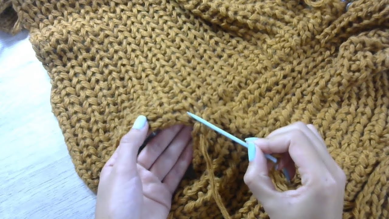 Свитер Оверсайз. Как Аккуратно Сшить Свитер. Урок 12