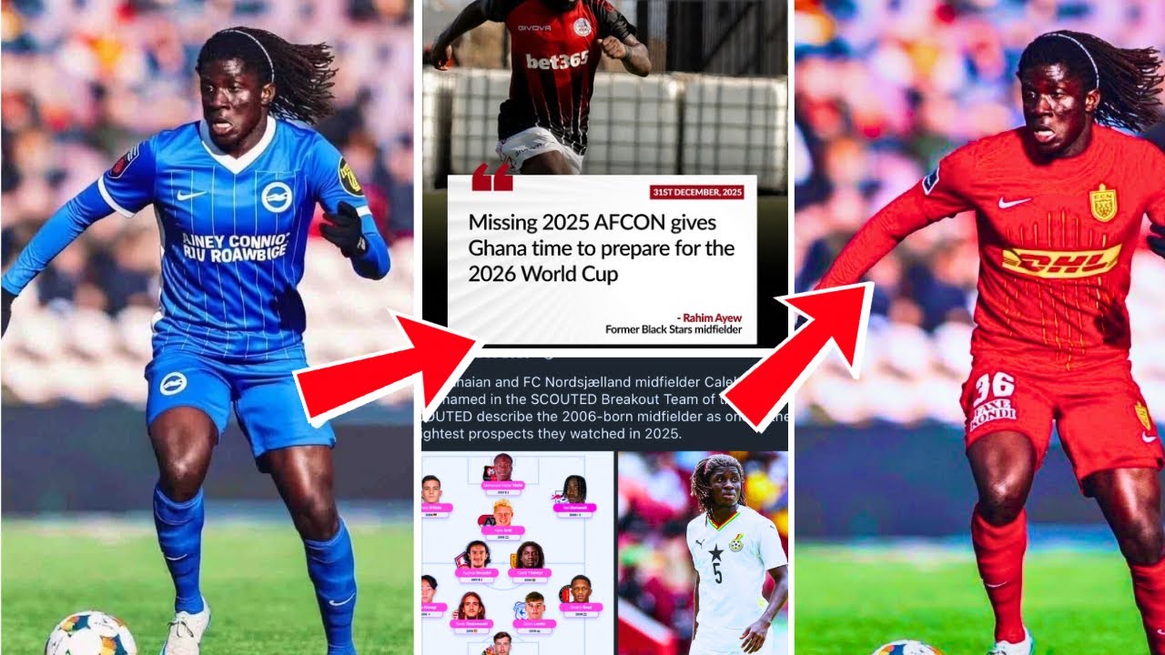 CALEB YIRENKYI TO CASH OUT AT BRIGTHON💰DEDE AYEW & RAHIM SPEAKS ON GHANA 🇬🇭 BLACKSTARS AFCON ABSENCE
