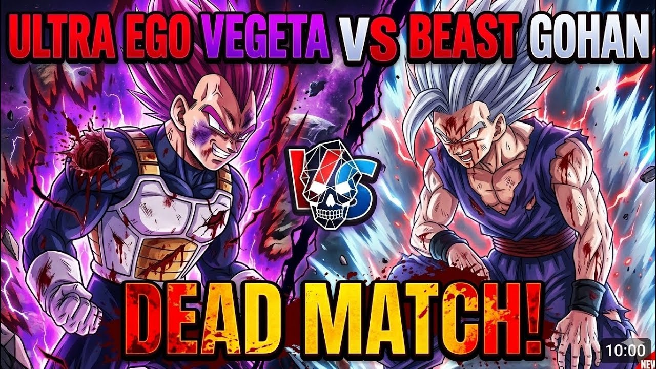 BEAST GOHAN VS ULTRA EGO VEGETA 🔥 - The Battle of Gods! (Full Fight Story Explained in Hindi)