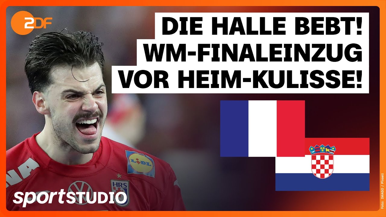Frankreich – Kroatien Highlights | Handball-WM 2025 | sportstudio