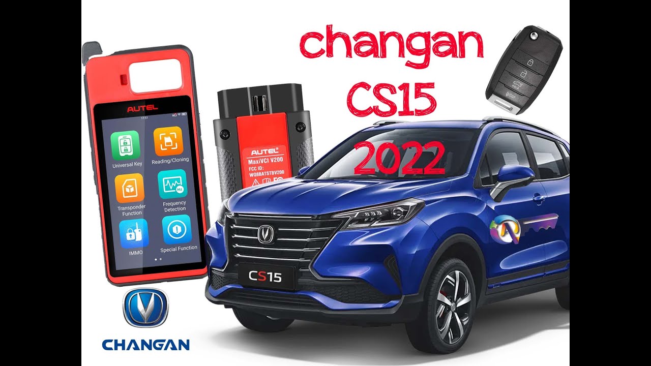 Autel km100 2022 Changan CS15 PIN code +remote key programming
