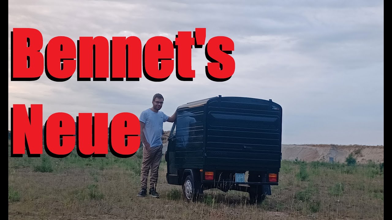 Bennet's neue Piaggio Ape 50 hat schon wieder nen Motorschaden- die Apeschrauber