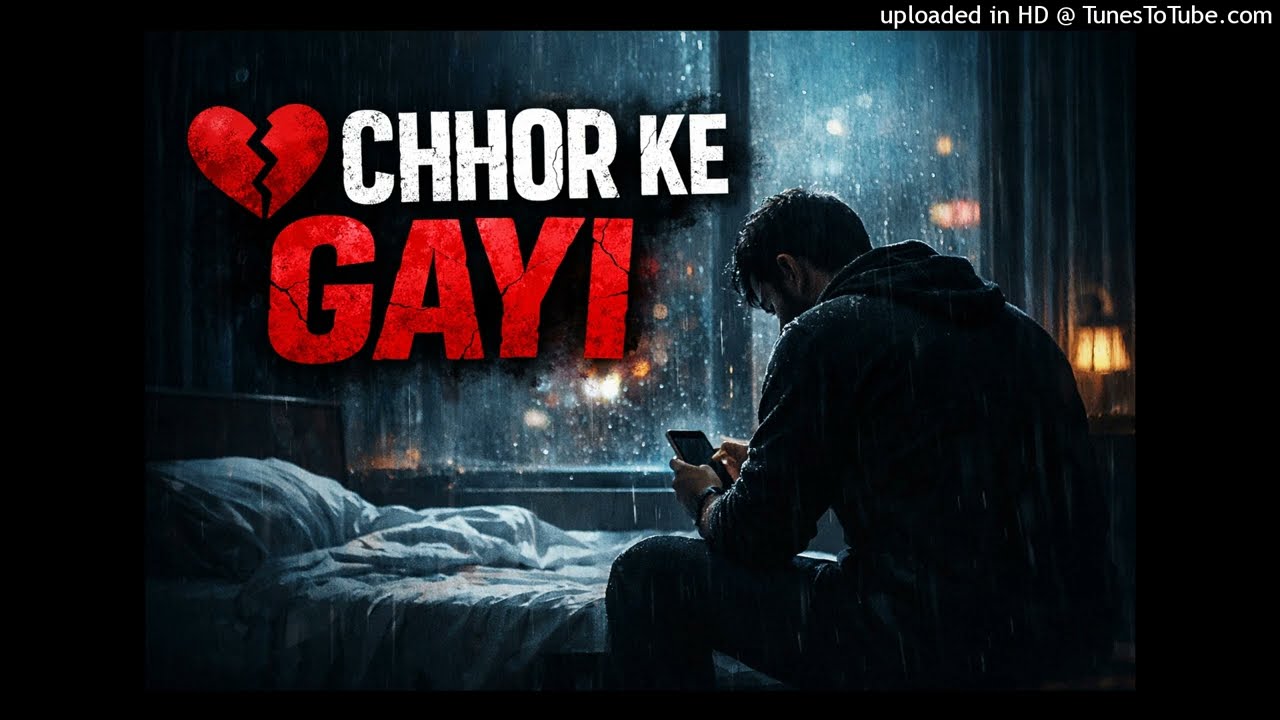 Chhor Ke Gayi 💔 | Emotional Sad Rap | Male Voice | Heartbreak Story