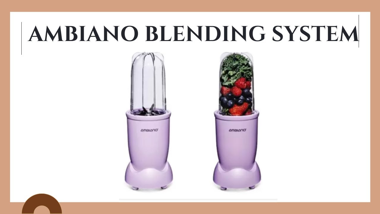 AMBIANO BLENDING SYSTEM @TameraXone #aldifinds #aldi