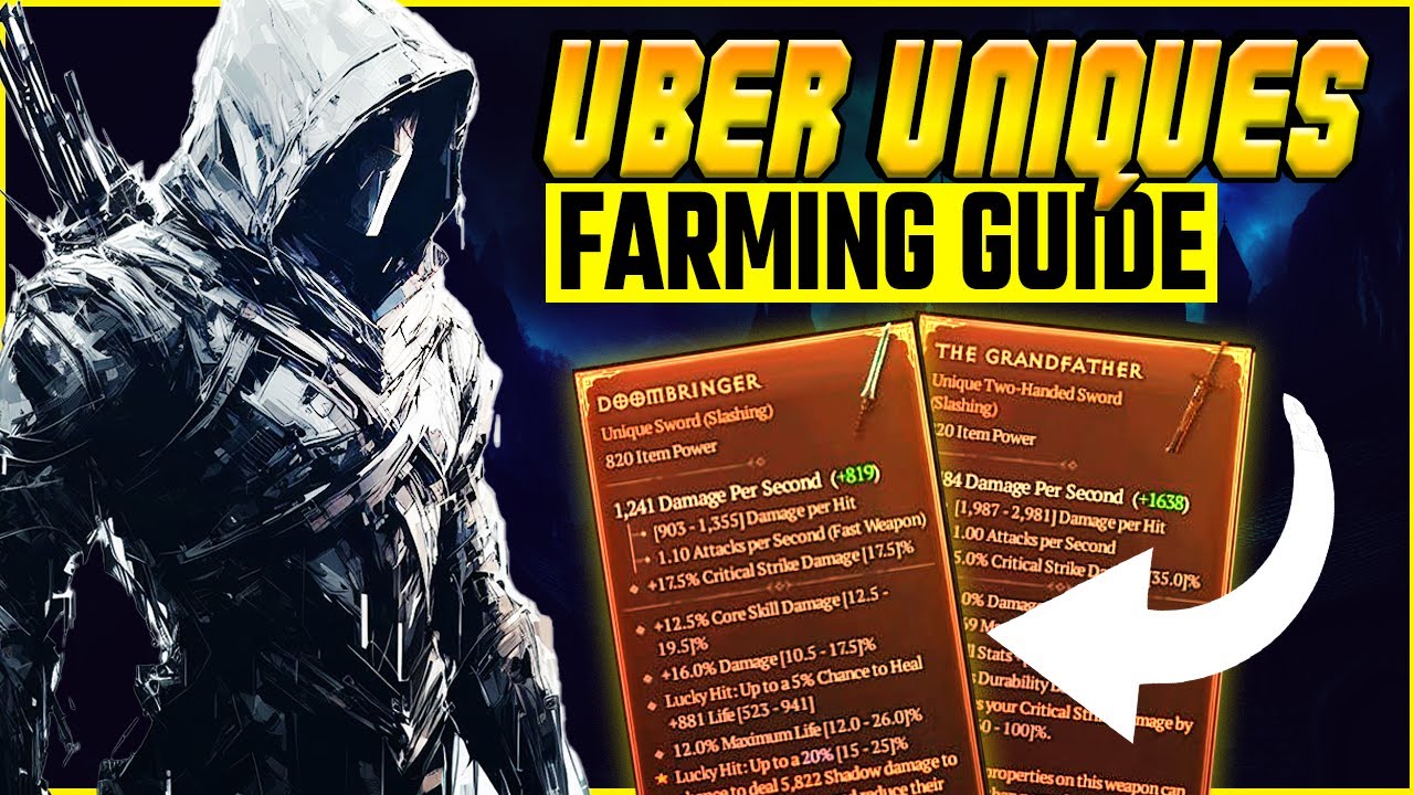 Fastest Uber Duriel & UBER UNIQUES Farming Methods in Diablo 4 - Farm Living Steel the Right Way
