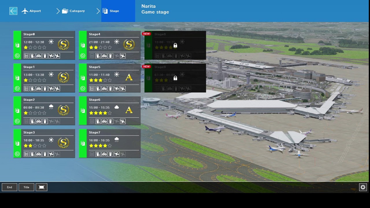 ATC4 | RJAA ROAH RJCC RJTT | Stages Full Gameplay |