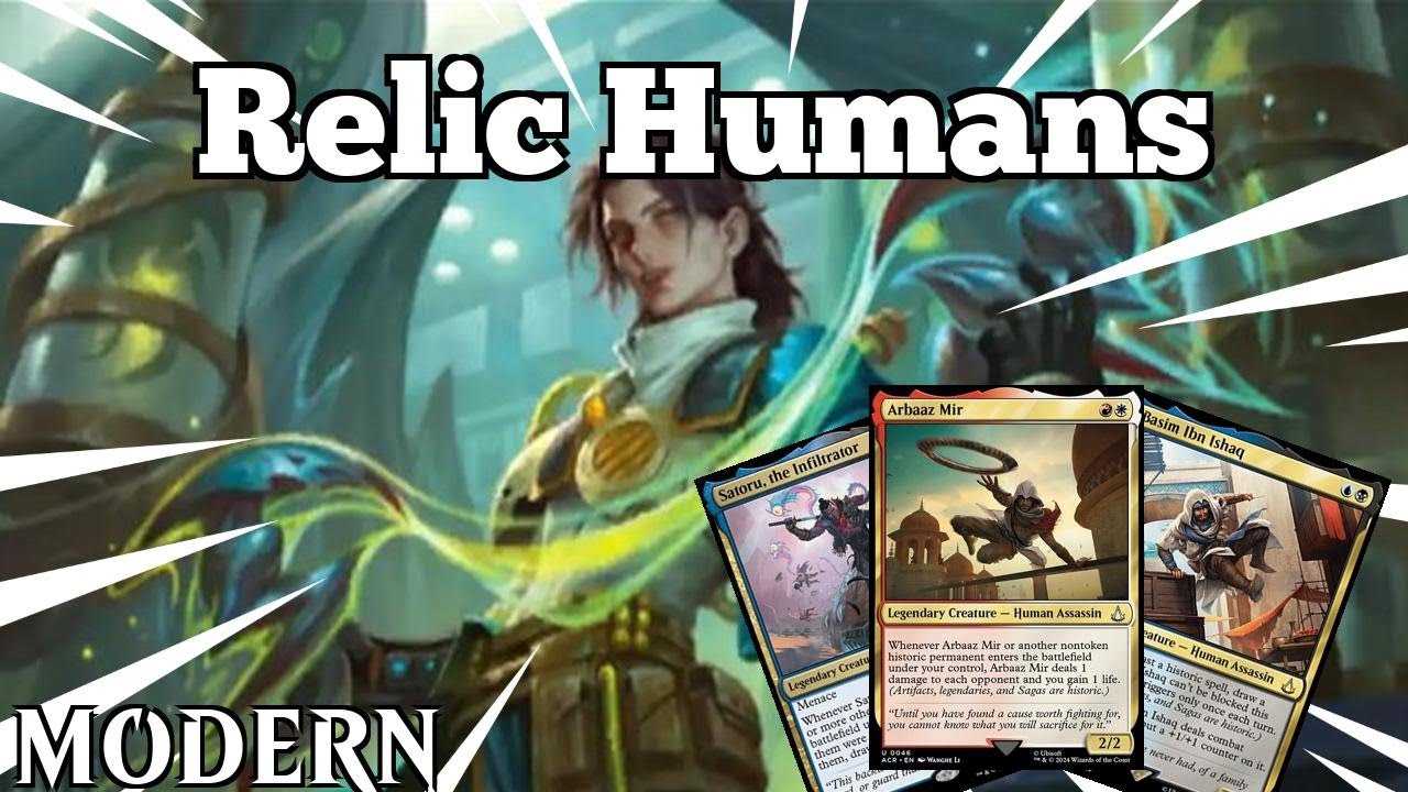 Will Druneth DESTROY the Meta? | Relic Humans | Modern | MTGO