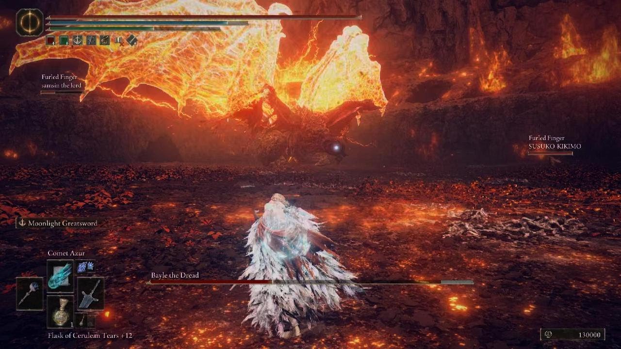 ELDEN RING DLC Mage Build VS Bayle the Dread