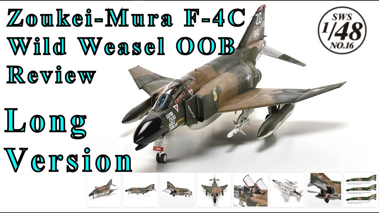 Zoukei-Mura  1/48 F-4C Review Long Version