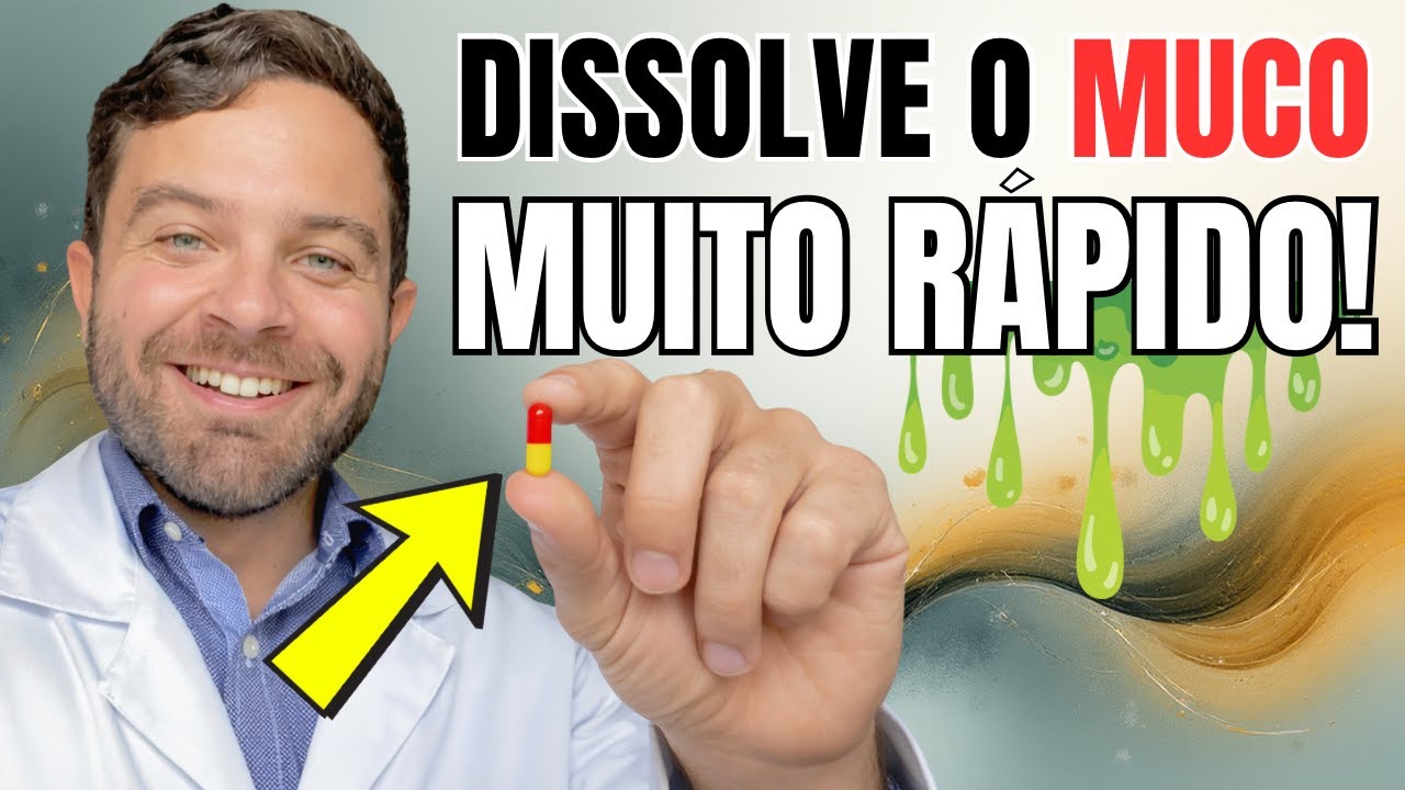 Apenas UM COMPRIMIDO para CATARRO PRESO NA GARGANTA, ALERGIAS, TOSSE, PIGARRO, GRIPES e RESFRIADOS
