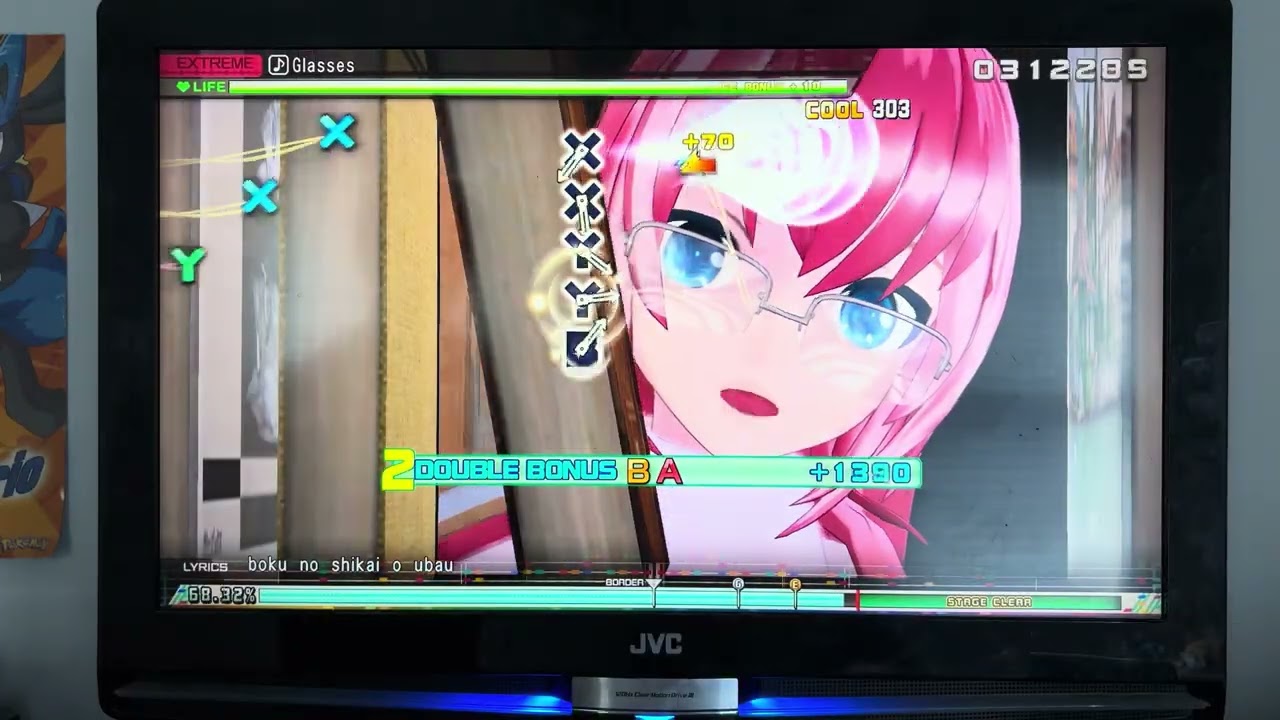 Hatsune Miku: Project DIVA Mega Mix - Glasses - (Extreme/Perfect)