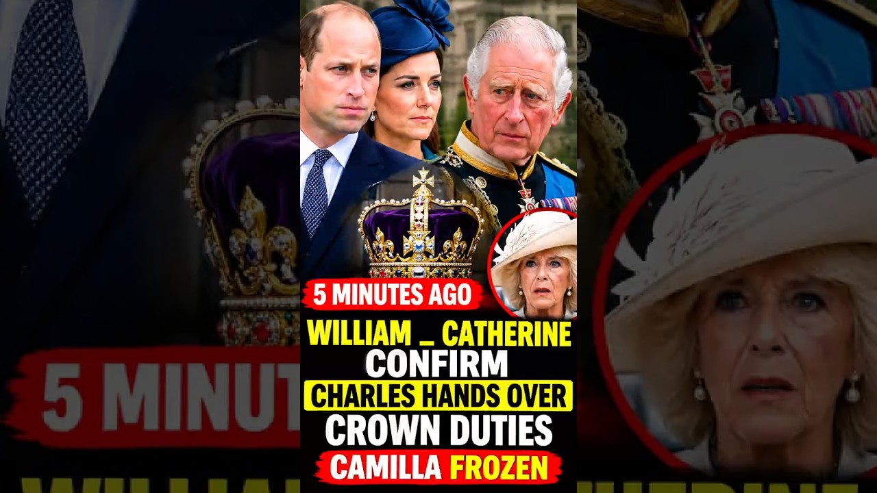 King Charles Crown Duties Suddenly Transferred! 😱 #KingCharles #RoyalFamily #RoyalNews