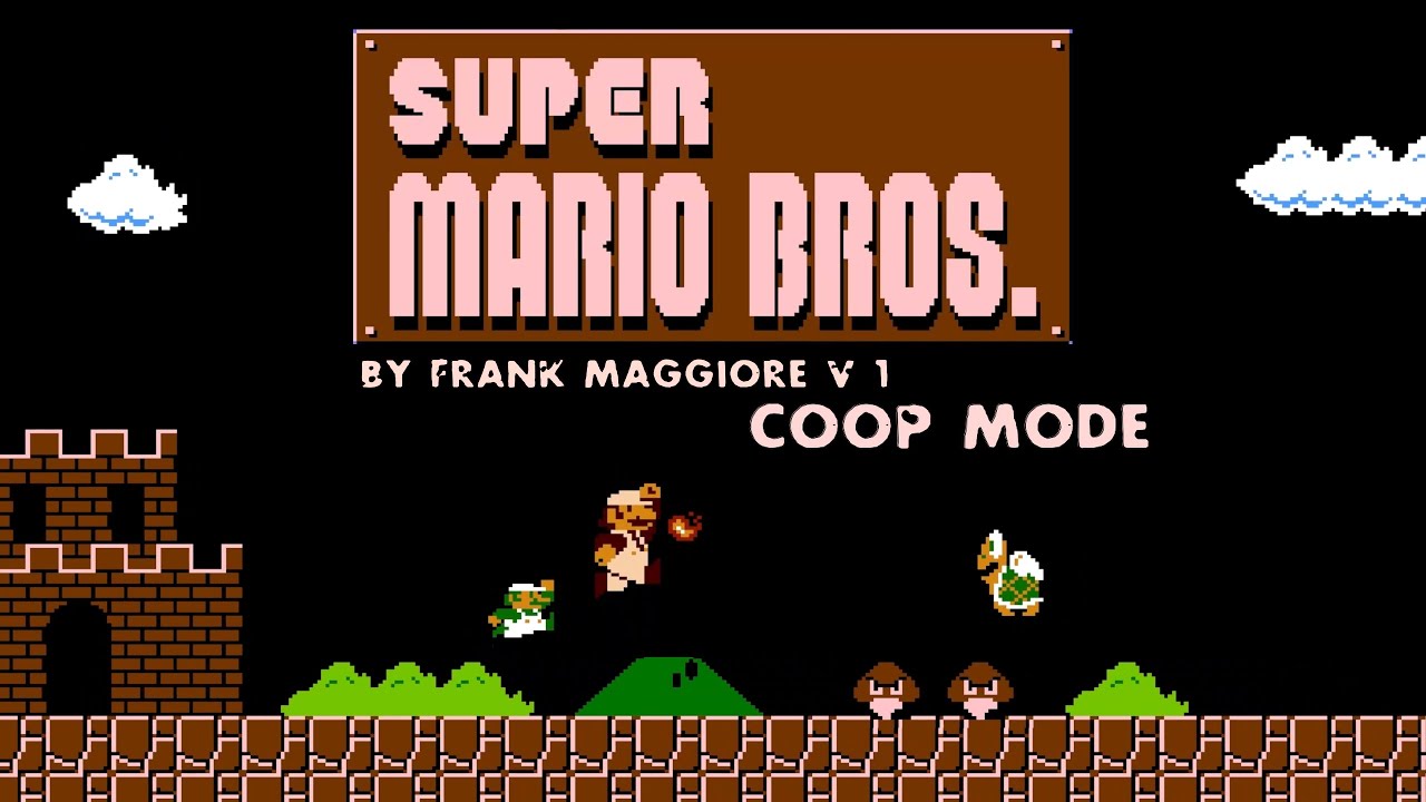Super Mario Bros. Amazing Multiplayer Coop Mode